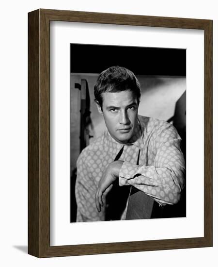 Marlon Brando, 1953-null-Framed Photographic Print