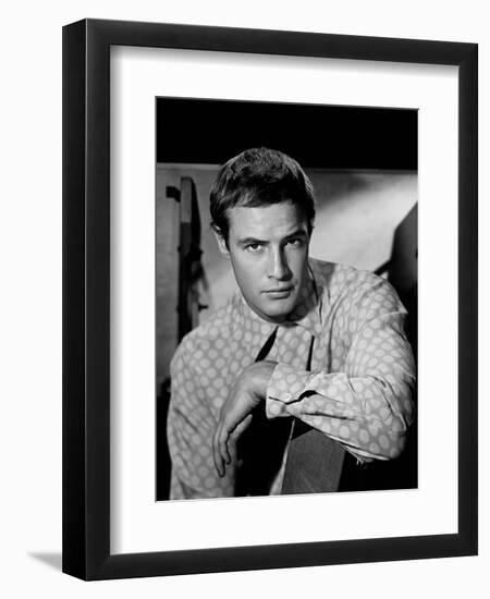 Marlon Brando, 1953-null-Framed Photographic Print