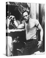 Marlon Brando - A Streetcar Named Desire-null-Stretched Canvas