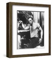 Marlon Brando - A Streetcar Named Desire-null-Framed Photo