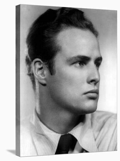 Marlon Brando in the 1940s-null-Stretched Canvas