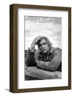 Marlon Brando. "The Missouri Breaks" [1976], Directed by Arthur Penn.-null-Framed Photographic Print