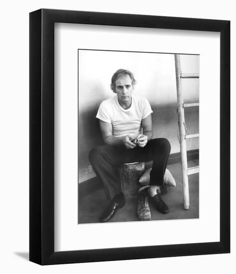 Marlon Brando - Ultimo tango a Parigi-null-Framed Photo