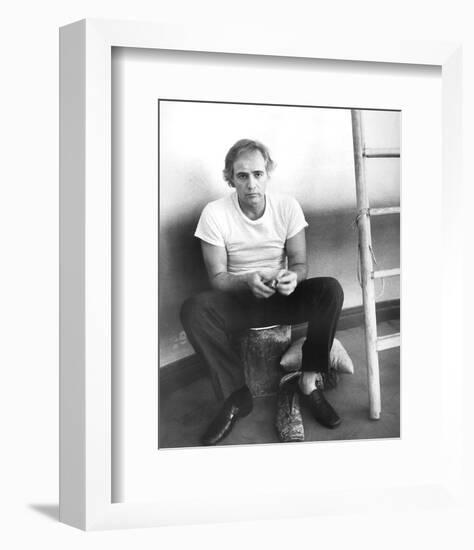 Marlon Brando - Ultimo tango a Parigi-null-Framed Photo