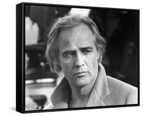 Marlon Brando - Ultimo tango a Parigi-null-Framed Stretched Canvas