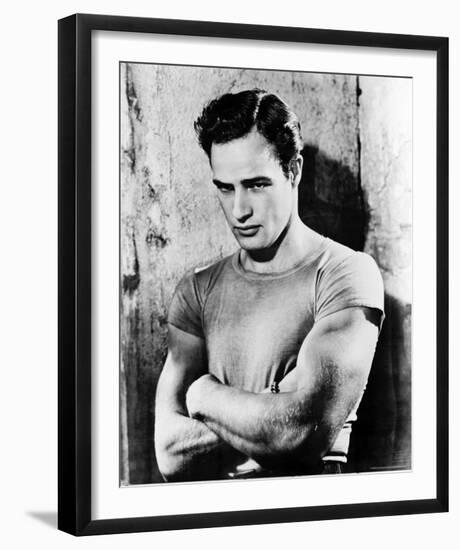 Marlon Brando-null-Framed Photo