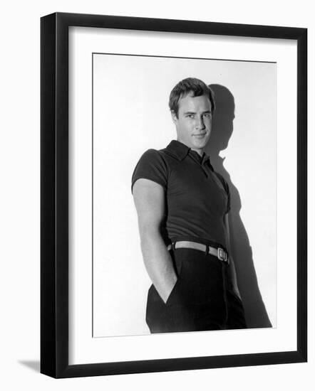 Marlon Brando-null-Framed Photo