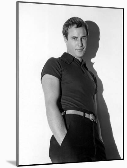 Marlon Brando-null-Mounted Photo