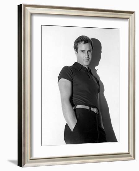 Marlon Brando-null-Framed Photo