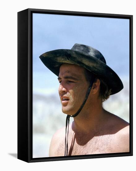 Marlon Brando-null-Framed Stretched Canvas