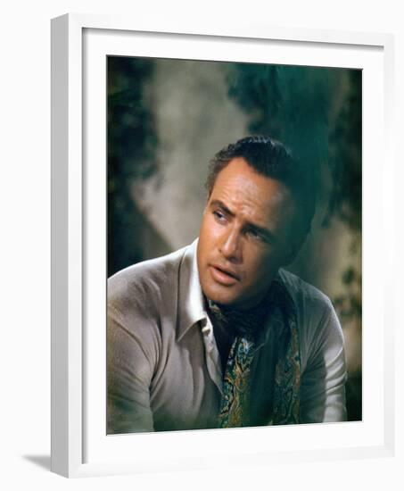 Marlon Brando-null-Framed Photo