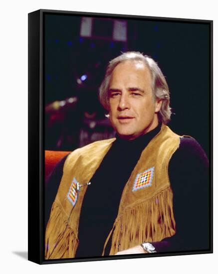 Marlon Brando-null-Framed Stretched Canvas