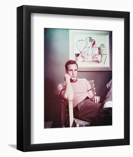 Marlon Brando-null-Framed Photo