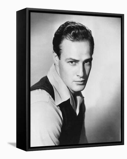 Marlon Brando-null-Framed Stretched Canvas