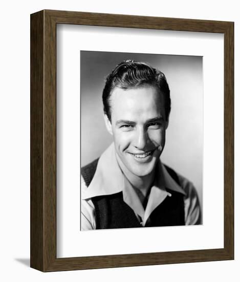 Marlon Brando-null-Framed Photo