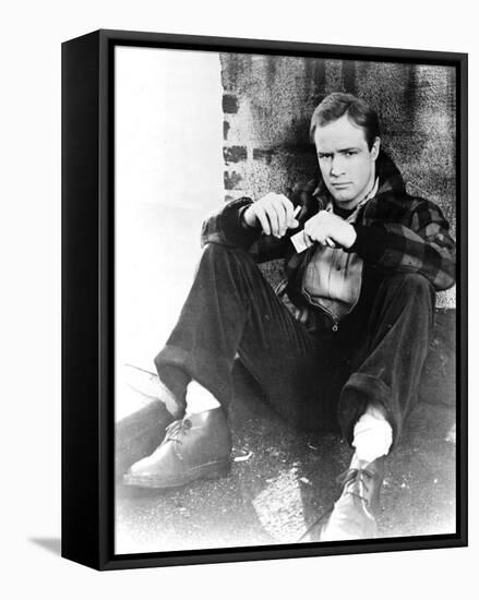 Marlon Brando-null-Framed Stretched Canvas