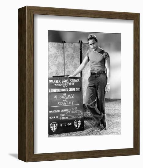 Marlon Brando-null-Framed Photo