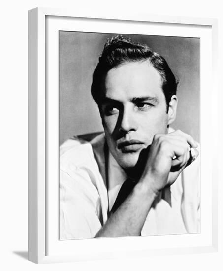 Marlon Brando-null-Framed Photo