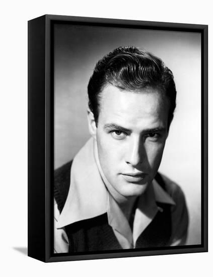 Marlon Brando-null-Framed Stretched Canvas