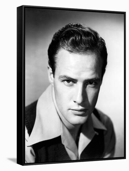 Marlon Brando-null-Framed Stretched Canvas