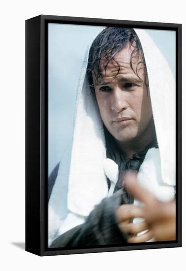 Marlon Brando-null-Framed Stretched Canvas