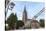 Marlow Bridge Leading Past All Saints Church-Charlie Harding-Stretched Canvas