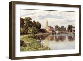 Marlow Bridge-Alfred Robert Quinton-Framed Giclee Print