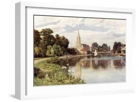 Marlow Bridge-Alfred Robert Quinton-Framed Giclee Print