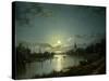 Marlow on Thames-Henry Pether-Stretched Canvas