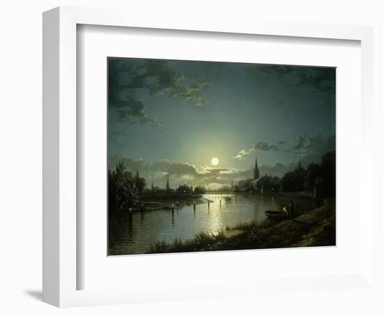 Marlow on Thames-Henry Pether-Framed Giclee Print