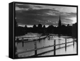 Marlow Sunset-null-Framed Stretched Canvas