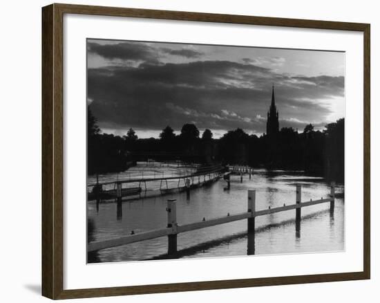 Marlow Sunset-null-Framed Photographic Print