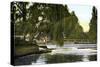 Marlow Weir, Buckinghamshire, 20th Century-null-Stretched Canvas