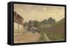 Marly-le-Roi, c.1875-Alfred Sisley-Framed Stretched Canvas