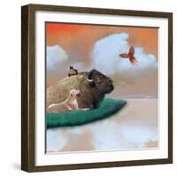 Marmalade Sky-Nancy Tillman-Framed Art Print