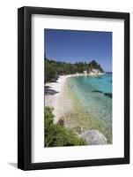 Marmaria beach on east coast, Paxos, Ionian Islands, Greek Islands, Greece, Europe-Stuart Black-Framed Photographic Print