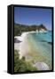 Marmaria beach on east coast, Paxos, Ionian Islands, Greek Islands, Greece, Europe-Stuart Black-Framed Stretched Canvas