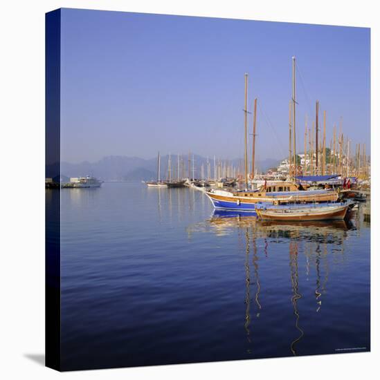 Marmaris Harbour, Turkey, Eurasia-John Miller-Stretched Canvas