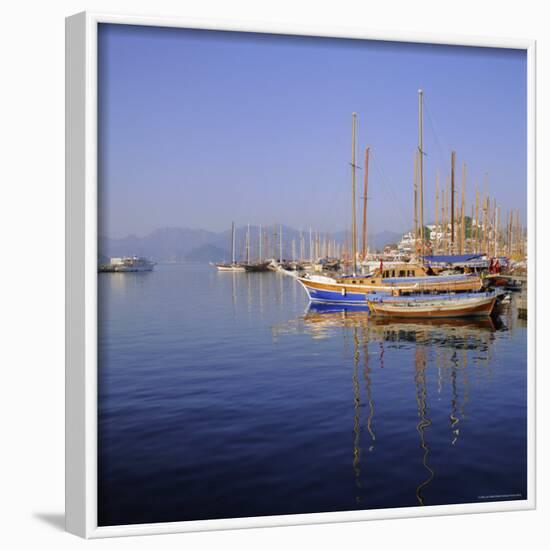 Marmaris Harbour, Turkey, Eurasia-John Miller-Framed Photographic Print