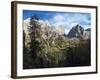 Marmolada from Val Contrin in the Fassa Valley, left Gran Vernel, right Ombreta.-Martin Zwick-Framed Photographic Print