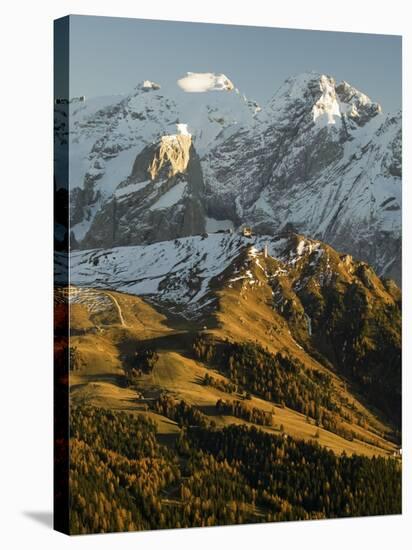 Marmolada Group, Dolomites, Bolzano Province, Trentino-Alto Adige, Italy, Europe-Sergio Pitamitz-Stretched Canvas