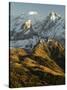 Marmolada Group, Dolomites, Bolzano Province, Trentino-Alto Adige, Italy, Europe-Sergio Pitamitz-Stretched Canvas