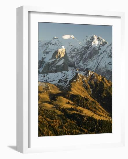 Marmolada Group, Dolomites, Bolzano Province, Trentino-Alto Adige, Italy, Europe-Sergio Pitamitz-Framed Photographic Print