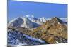 Marmolada Mountain Range from Falzarego Pass, Trentino-Alto Adige, Italy-Roberto Moiola-Mounted Photographic Print