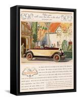 Marmon, Magazine Advertisement, USA, 1927-null-Framed Stretched Canvas