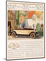 Marmon, Magazine Advertisement, USA, 1927-null-Mounted Giclee Print