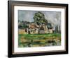 Marne, C1888-Paul Cezanne-Framed Giclee Print