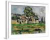 Marne, C1888-Paul Cezanne-Framed Giclee Print