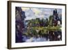 Marne Shore-Paul Cézanne-Framed Art Print