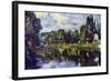 Marne Shore-Paul Cézanne-Framed Art Print